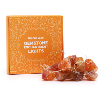 Krystal lyskæde med LED - USB drevet 