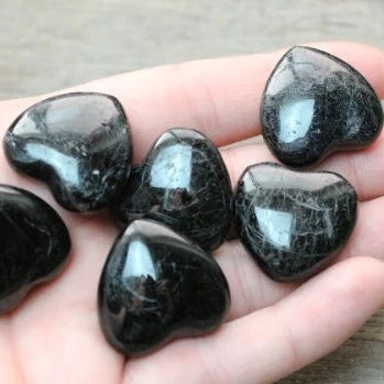 Labradorit krystalhjerte | Intuition, beskyttelse & transformation