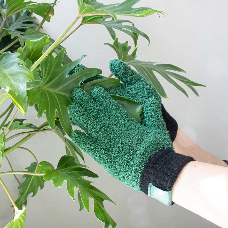 Botanopia Leaf Love Gloves – Skånsomme mikrofiberhandsker til renere & sundere planter