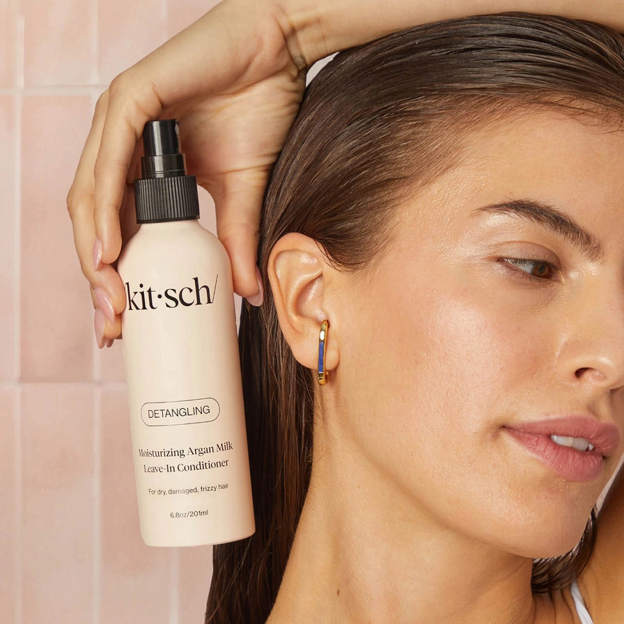 KITSCH - LEAVE-IN CONDITIONER TIL FUGT &amp; DETANGLING - ARGAN MILK