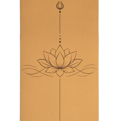 Kork Yogamåtte | Lotus eller Divine Feminine