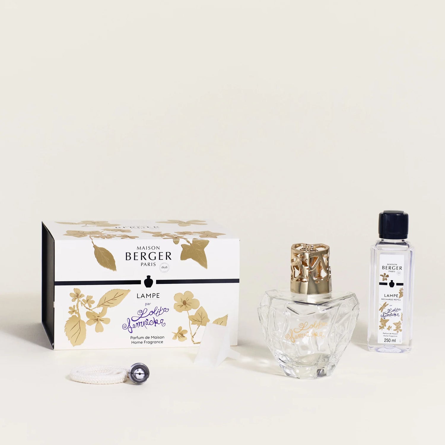 Lolita Lempicka duftlampe fra Maison Berger Paris – et ikonisk samarbejde med forførende signaturduft, der forener fransk elegance, sensuel parfume og effektiv luftrensning