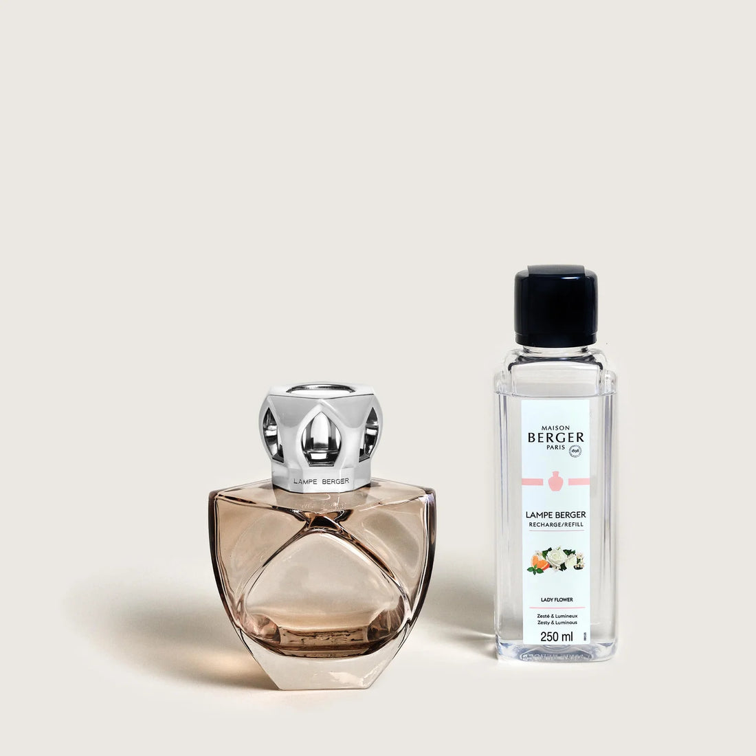 Maison Berger Nude Eternity duftlampe med Lady Flower duft og gaveæske