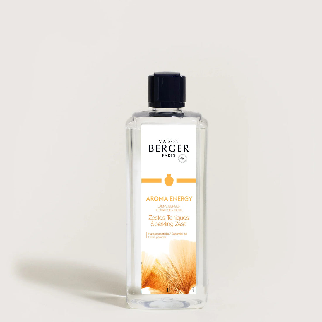 Giv dit hjem et energiboost med duften Aroma Energy fra Maison Berger Paris. Denne unikke duft er perfekt til at skabe en frisk og opkvikkende stemning.