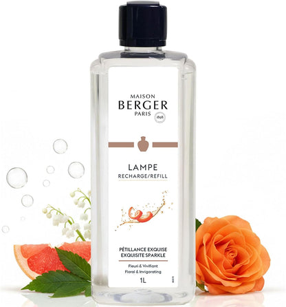 Giv dit hjem en sofistikeret og opløftende atmosfære med Exquisite Sparkle fra Maison Berger.