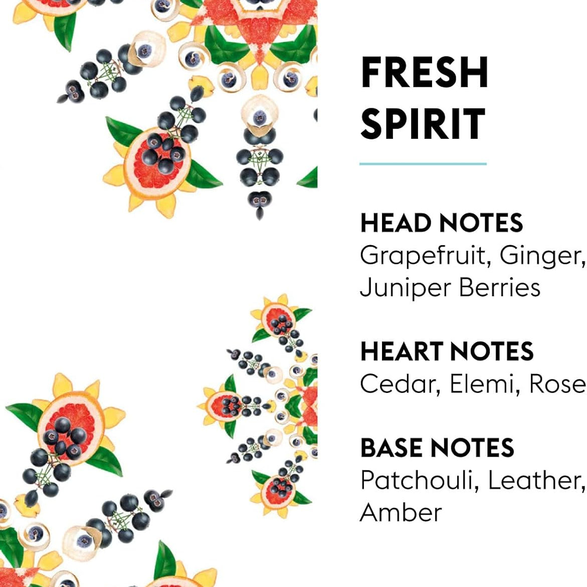 Fresh Spirit fra Maison Berger, der byder på friske noter af enebær og grapefrugt - passer til den katalytiske duftlampe fra Maison Berger.