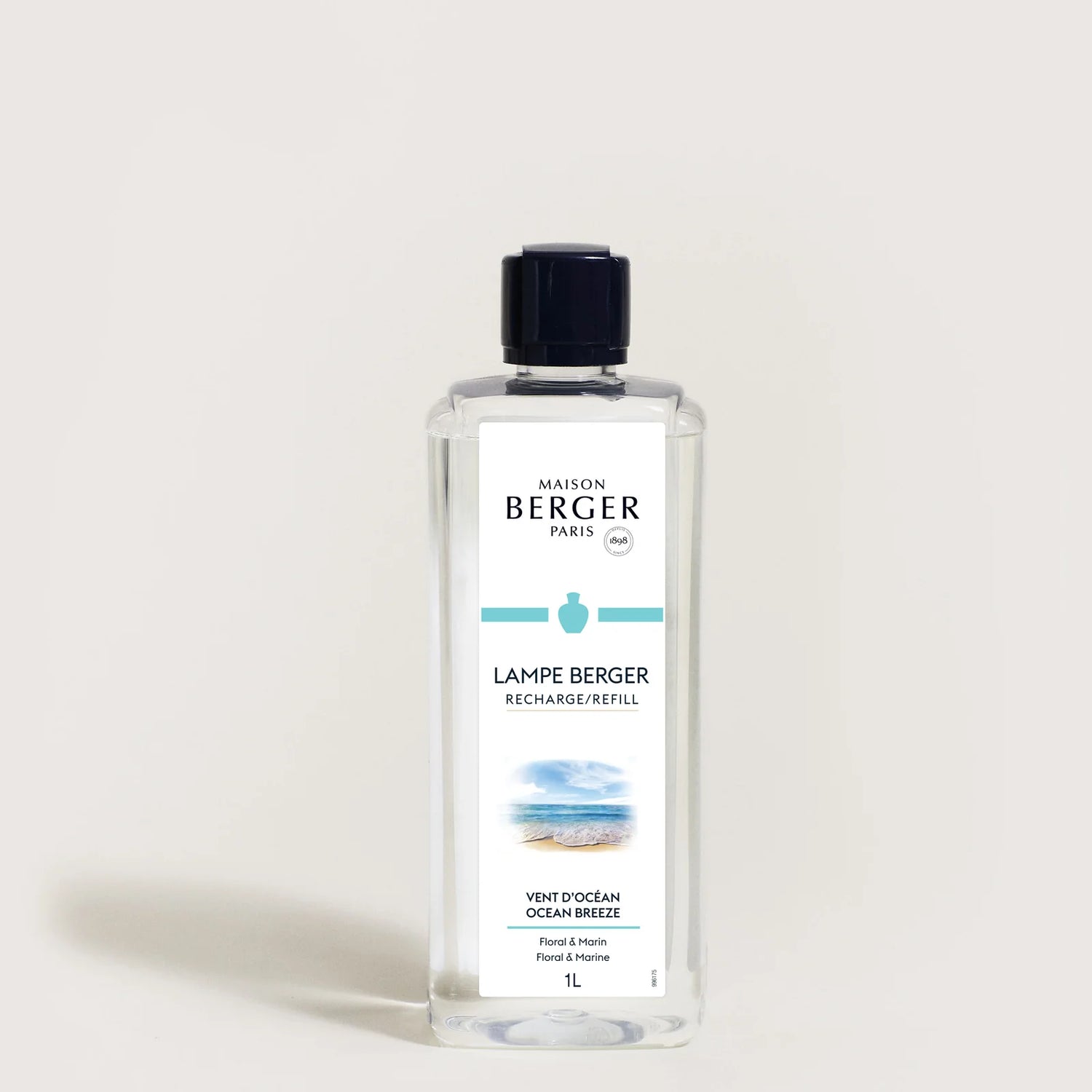 Ocean Breeze fra Maison Berger Paris er en frisk og let havduft, der fylder dit hjem med renhed, ro og følelsen af en kølig brise fra kysten.