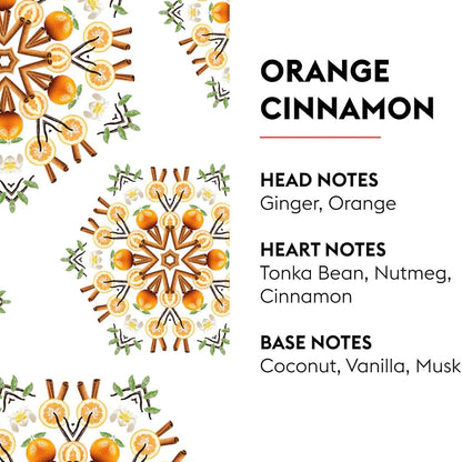 Orange Cinnamon fra Maison Berger er en tidløs klassiker, der forener frisk og varme i en uimodståelig duft.
