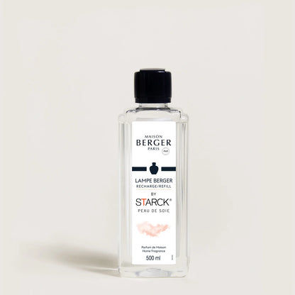 Peau de Soie fra Maison Berger – en sofistikeret signaturduft, der balancerer det feminine og maskuline i en let, sanselig og tidløs komposition.