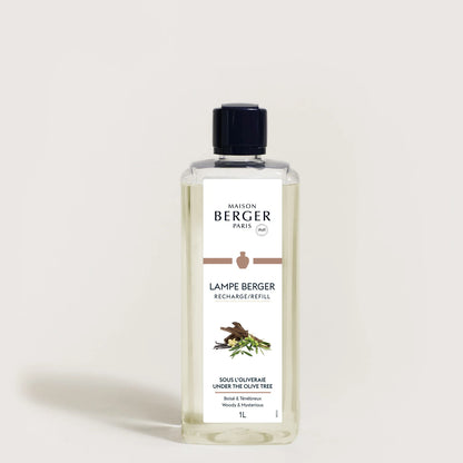 Under the Olive Tree fra Maison Berger Paris – en tidløs og sensuel duft med orientalsk mystik, der forvandler dit hjem til et roligt og luksuriøst fristed.