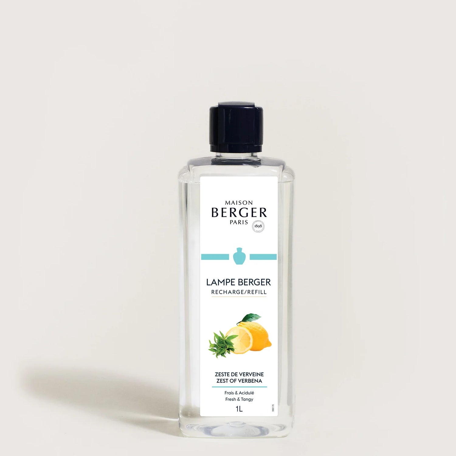Zest of Verbena fra Maison Berger Paris – en levende og grøn friskduft, hvor verbena, citrus og mynte skaber ren klarhed og opløftende stemning.