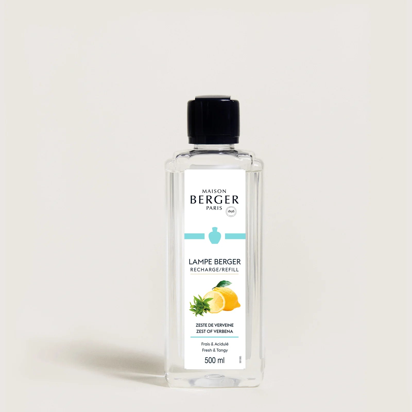 Zest of Verbena fra Maison Berger Paris – en levende og grøn friskduft, hvor verbena, citrus og mynte skaber ren klarhed og opløftende stemning.