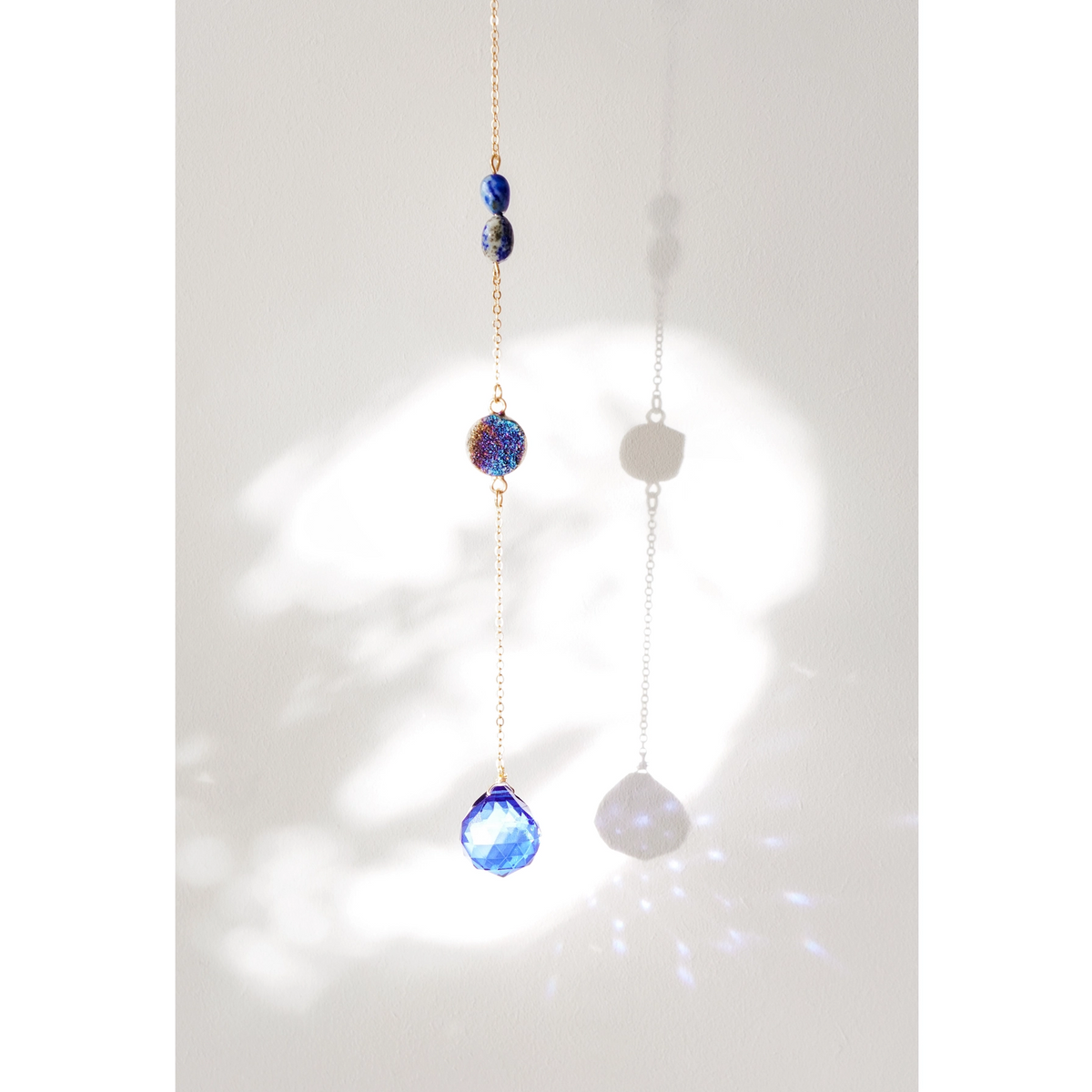 Krystal suncatcher | Flere krystaller &amp; længder