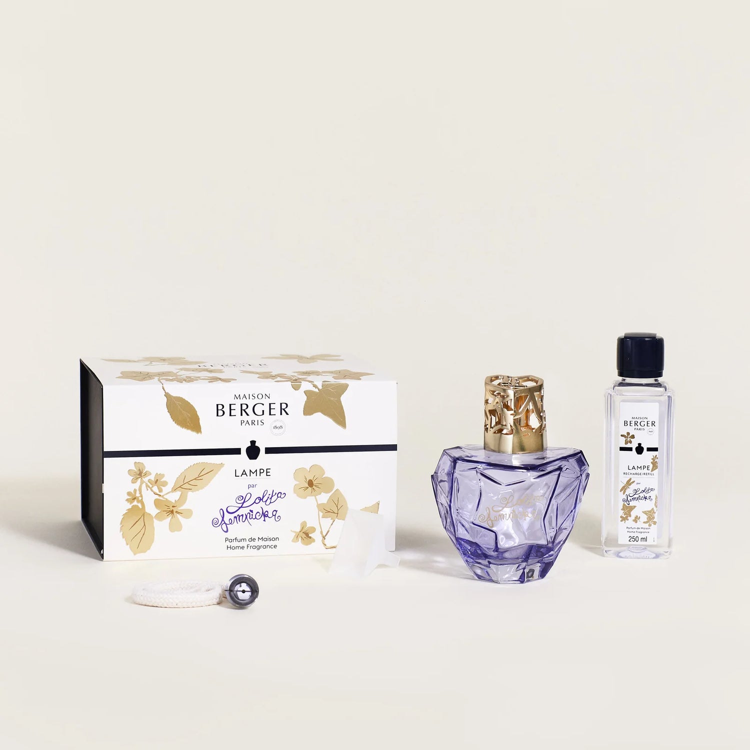 Maison Berger duftlampe Purple Lolita Lempicka | Komplet sæt med signaturduft