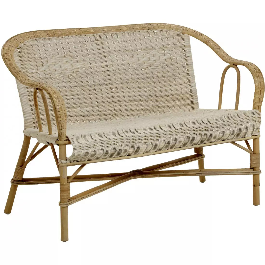 RATTAN BÆNK MARCEL | KOK MAISON