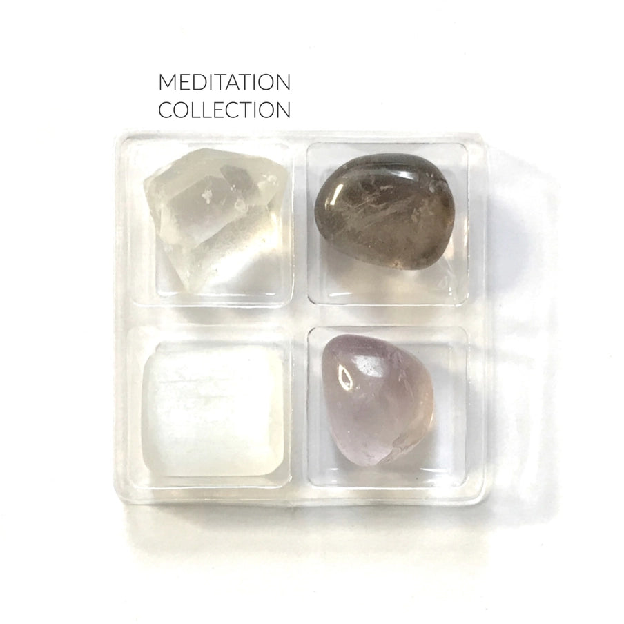 Meditation krystal kit | Krystaller til ro, fokus & indre klarhed