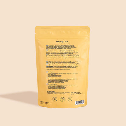 Morning Detox økologisk urtete | Grøn te, mate &amp; urter