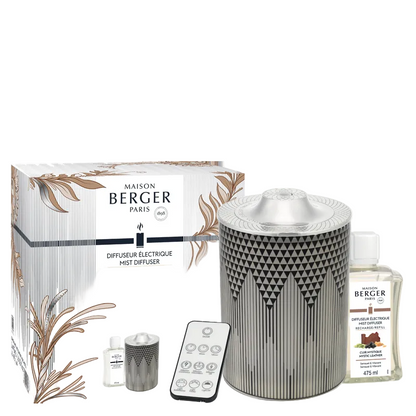 Mystic Leather &amp; Evanescence Diffuser fra Maison Berger Paris – en sofistikeret duftoplevelse med krydrede, orientalske noter og innovativ diffuser-teknologi til det stilfulde hjem.
