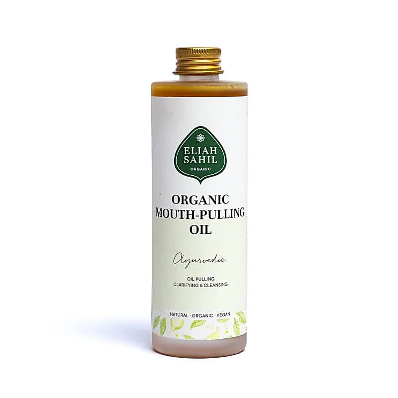 Eliah Sahil Organic mouth-pulling Oil - Ayurvedisk oil-pulling &amp; naturlig mundskyl