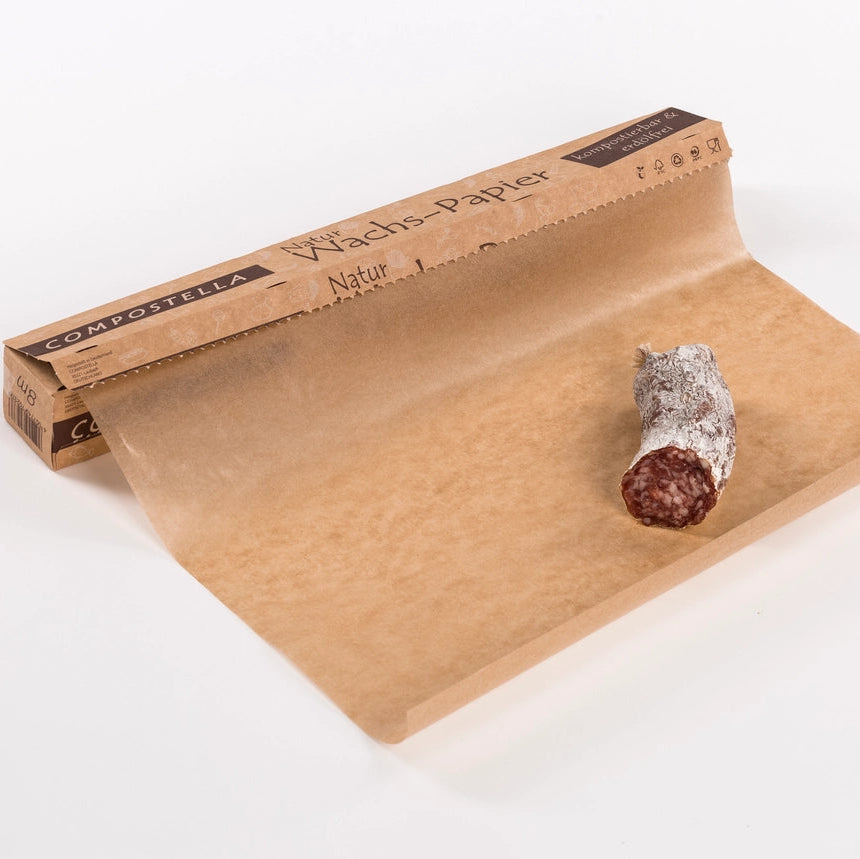 Compostella Natural Wax Paper er den naturlige løsning til moderne køkkener – praktisk, bæredygtig og i harmoni med naturens kredsløb