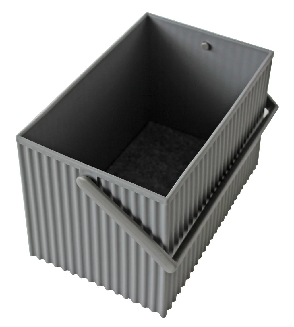 OMNIOFFRE OPBEVARINGSBOX - PRISVINDENDE JAPANSK DESIGN - GRÅ