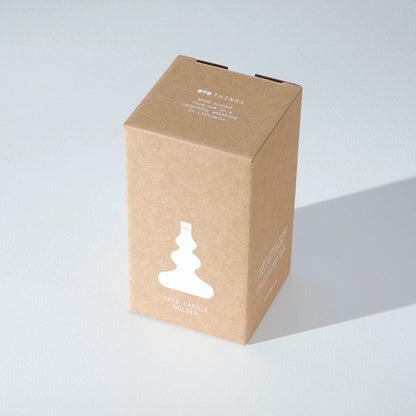 OVO Tree lysestage – Oliebehandlet egetræ &amp; Messing - Minimalistisk design