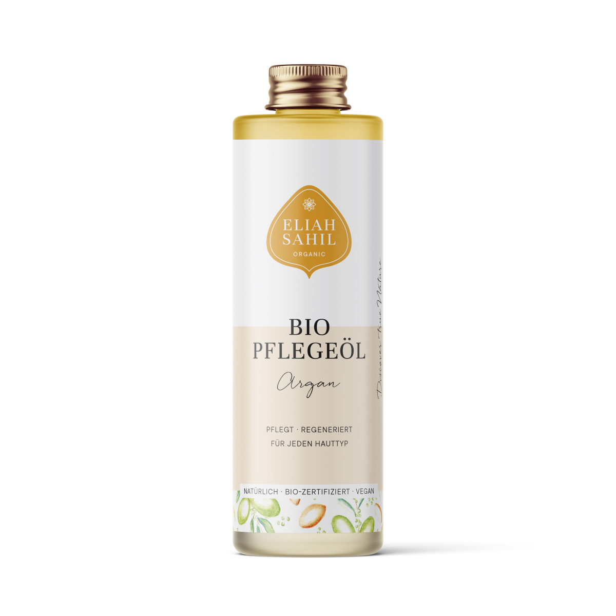 Eliah Sahil Organic oil hair &amp; body - naturlig body oil &amp; hårolie med argan olie