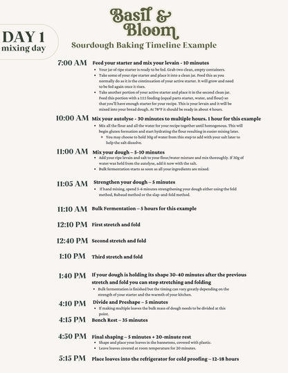 Surdejsstarter - dehydreret &amp; økologisk | Basil &amp; Bloom Foodtruck