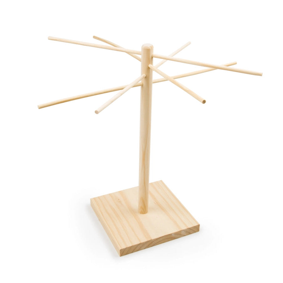 Pasta Drying Rack – Stort Pastastativ i Naturtræ til pasta & nudler