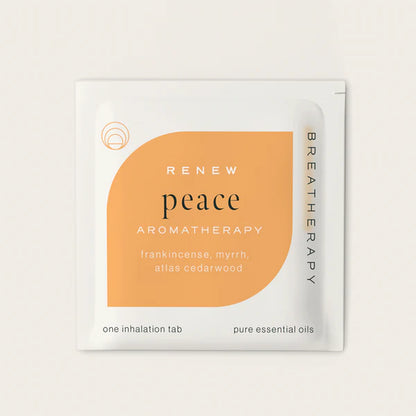 Aromaterapi Plaster - Renew &amp; Peace, 3 stk, afslapning, æteriske olier