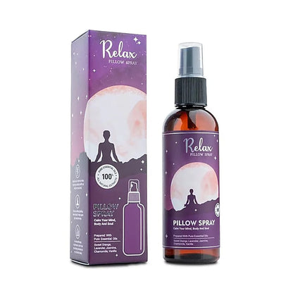 Aromafume Pillow Spray Sleep &amp;amp; Relax – naturlig duftspray med lavendel, kamille og vanilje. Skaber ro, afslapning og forbedrer søvnen.