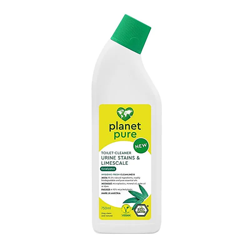 Planet Pure Økologisk Toiletrens – Eukalyptus | Naturlig, effektiv & antibakteriel rengøring
