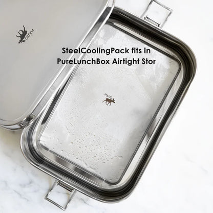 PureLunchBox Airtight | Madkasse - rustfrit stål