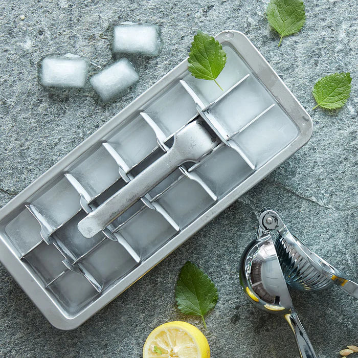 Pulito IceCubeTray | Isterningebakke i rustfrit stål – plastikfri, holdbar &amp; perfekt til is og babymad
