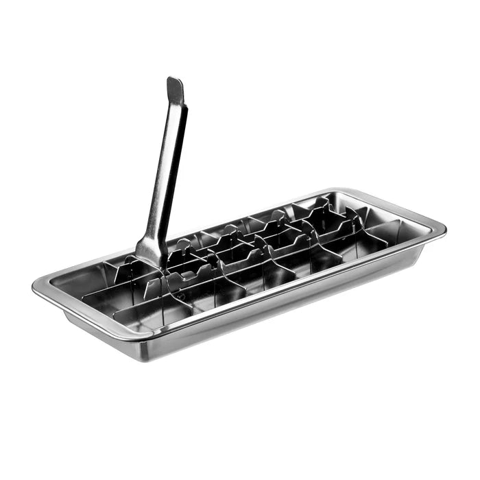 Pulito IceCubeTray | Isterningebakke i rustfrit stål – plastikfri, holdbar &amp; perfekt til is og babymad