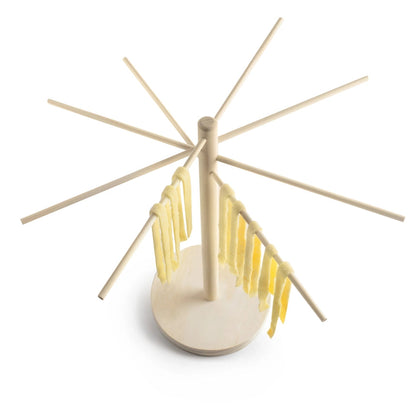 Pastastativ - træ - Demonterbart til frisk pasta