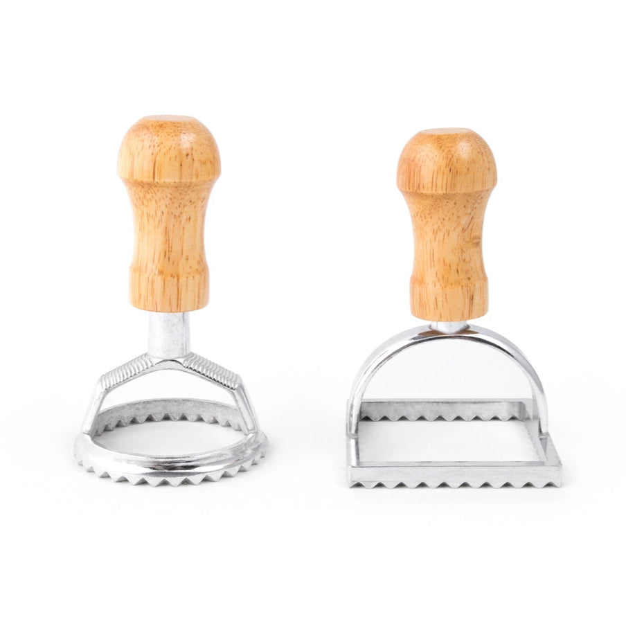 Ravioli Cutter Set – rund & firkantet | Foxrun