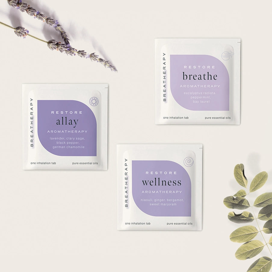 Restore - Breathe,Wellness & Alley Patches Kir | aromaterapi plaster til velvære