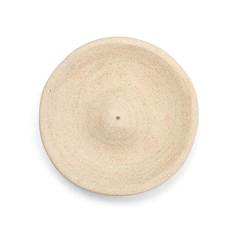 Røgelsesholder af Pink Sandsten | Naturlig stenholder til røgelse