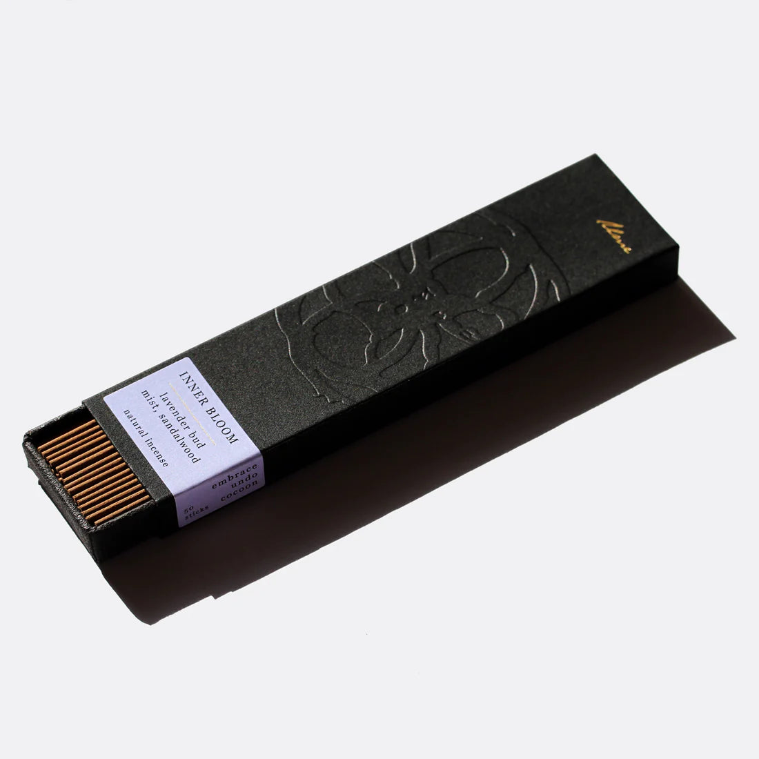 Ume Incense – Inner Bloom | Røgelse med Sandeltræ, Mist & Lavendel – Inner Bloom Ritual