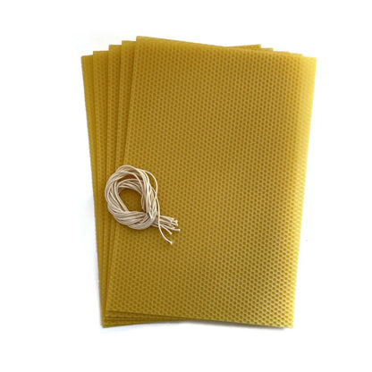 DIY Bivokslys sæt | Bistad – Lav dine egne bæredygtige bivokslys i 100% ren dansk voks