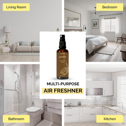 Roomspray &amp; Linenspray med kokos (Coconut) | Aromafume