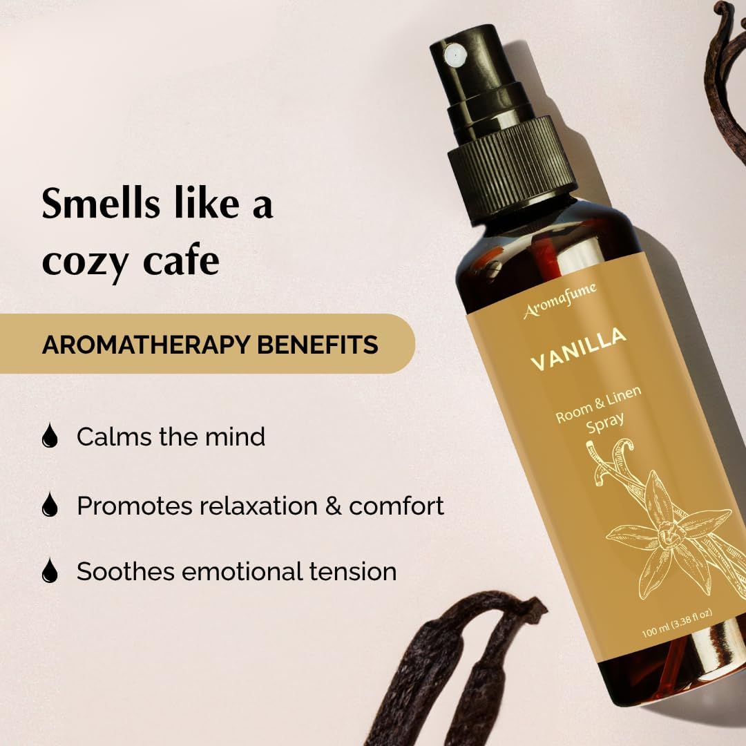 Vanilje roomspray og linenspray – duft til hjemmet
