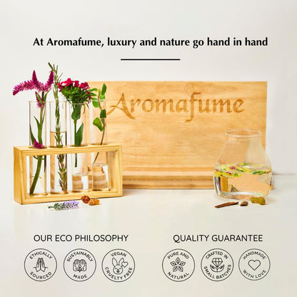 Aromafume Roomspray med Salvie &amp;amp; Lavendel – røgfri smudging med æteriske olier. Renser energien og skaber ro, klarhed og balance.