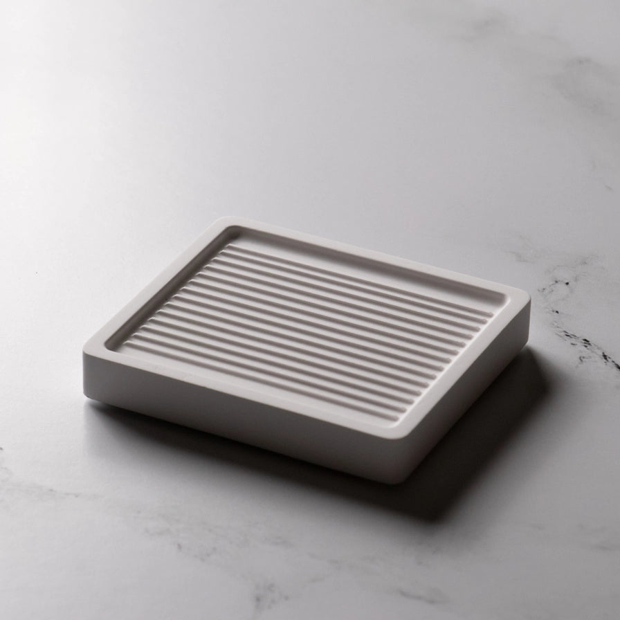 Sæbeskål i diatomit & ler | Hurtigtørrende og hygiejnisk opbevaring