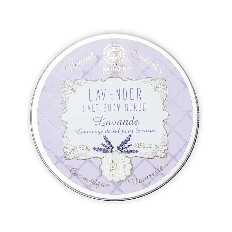 SAULES RIGA - BODY SCRUB M. LAVENDEL - ØKOLOGISK