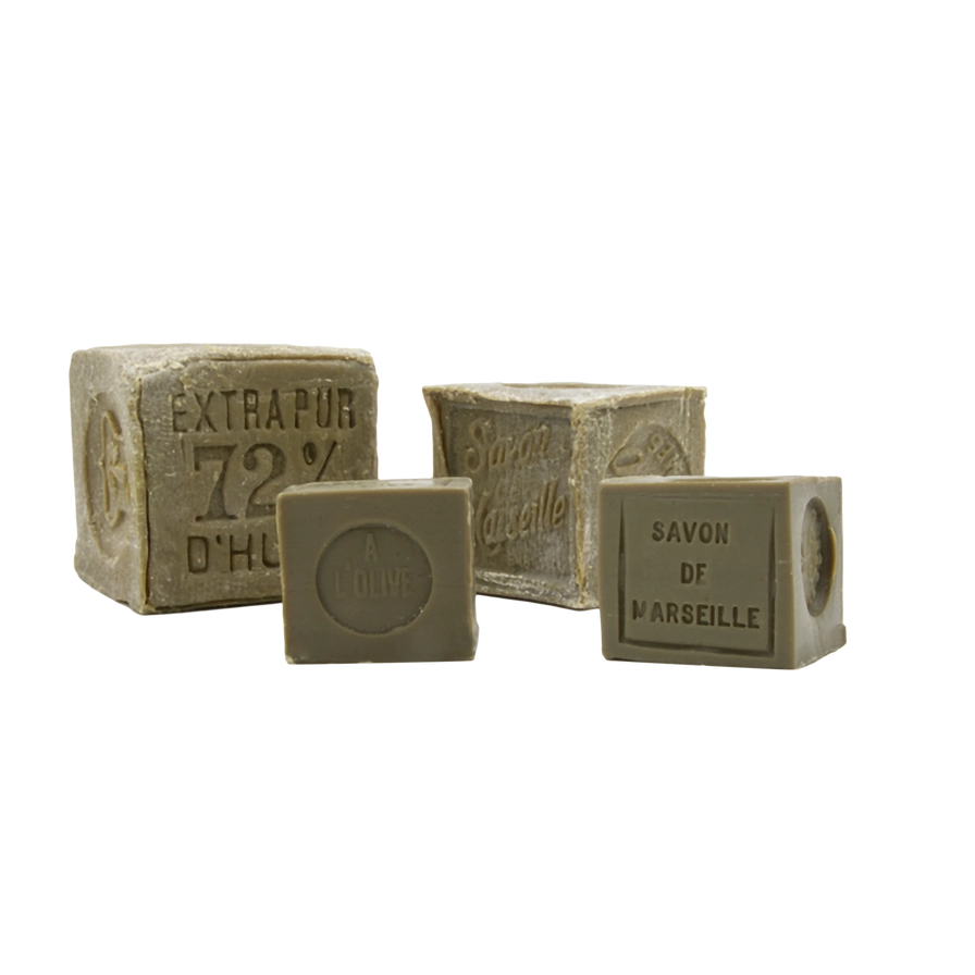 Savon de Marseille – Fransk natursæbe med 72% olivenolie | Mild, ren & multifunktionel