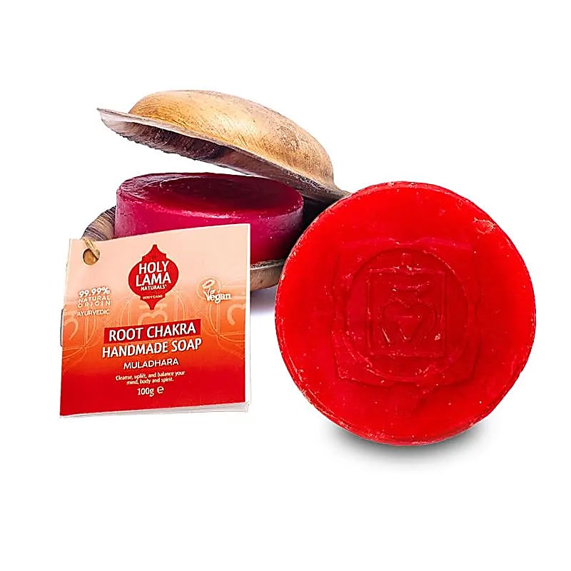 Ayurvedisk Chakra Sæbe - 7 varianter &amp; gavesæt fra Holy Lama