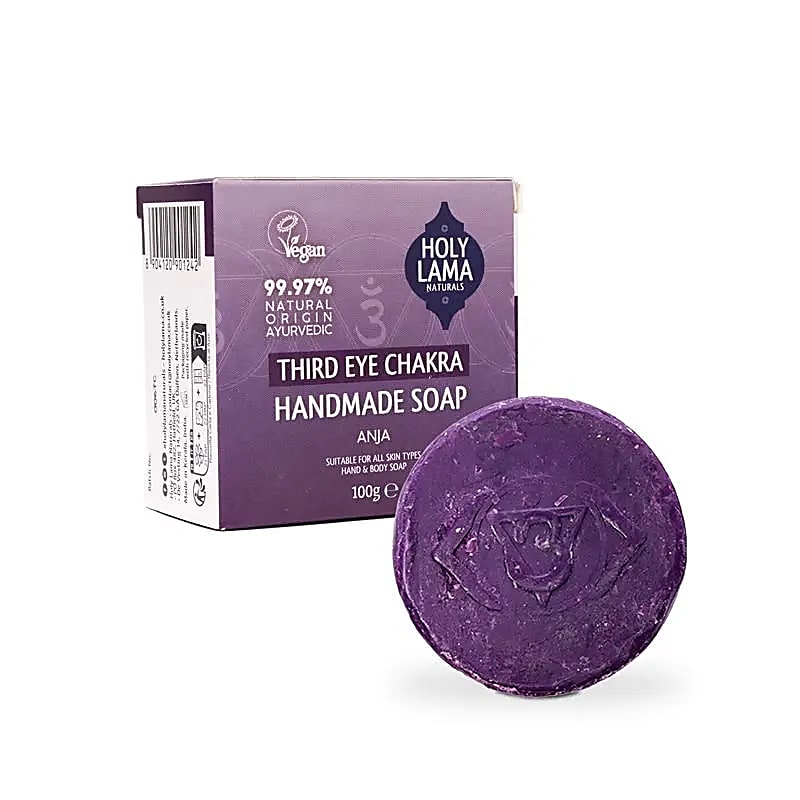 Ayurvedisk Tredje øje Chakra sæbe - jasmin & citron