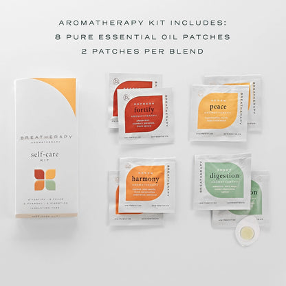 Aromaterapi kit med 8 plastre